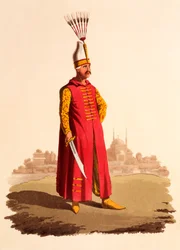 Offizier der Janitscharen, aus 